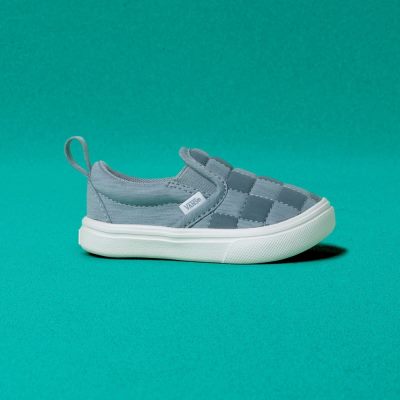 Vans Autism Awareness ComfyCush Slip-On VSlip-On V - Çocuk Slip-On Ayakkabı (Gri)
